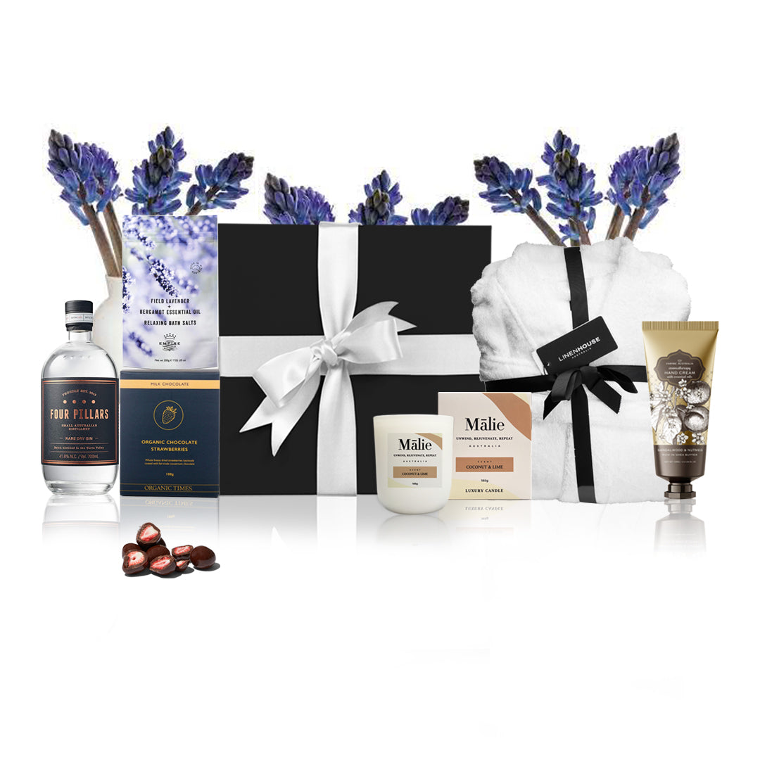 Luxury Spa Hamper with Gin & Robe