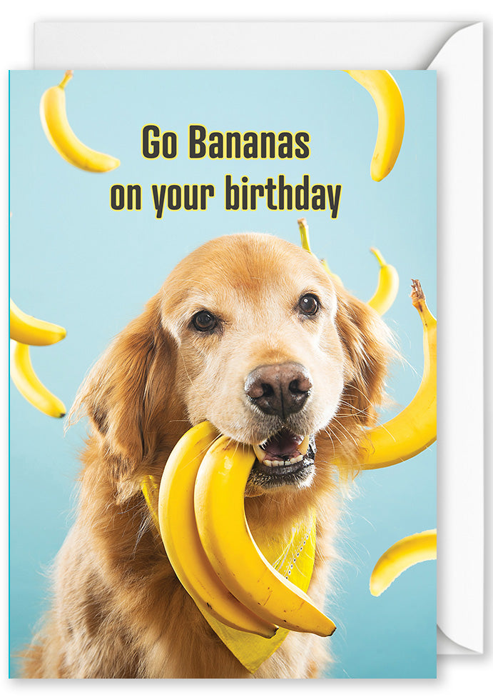 Card - “Go Bananas On Your Birthday