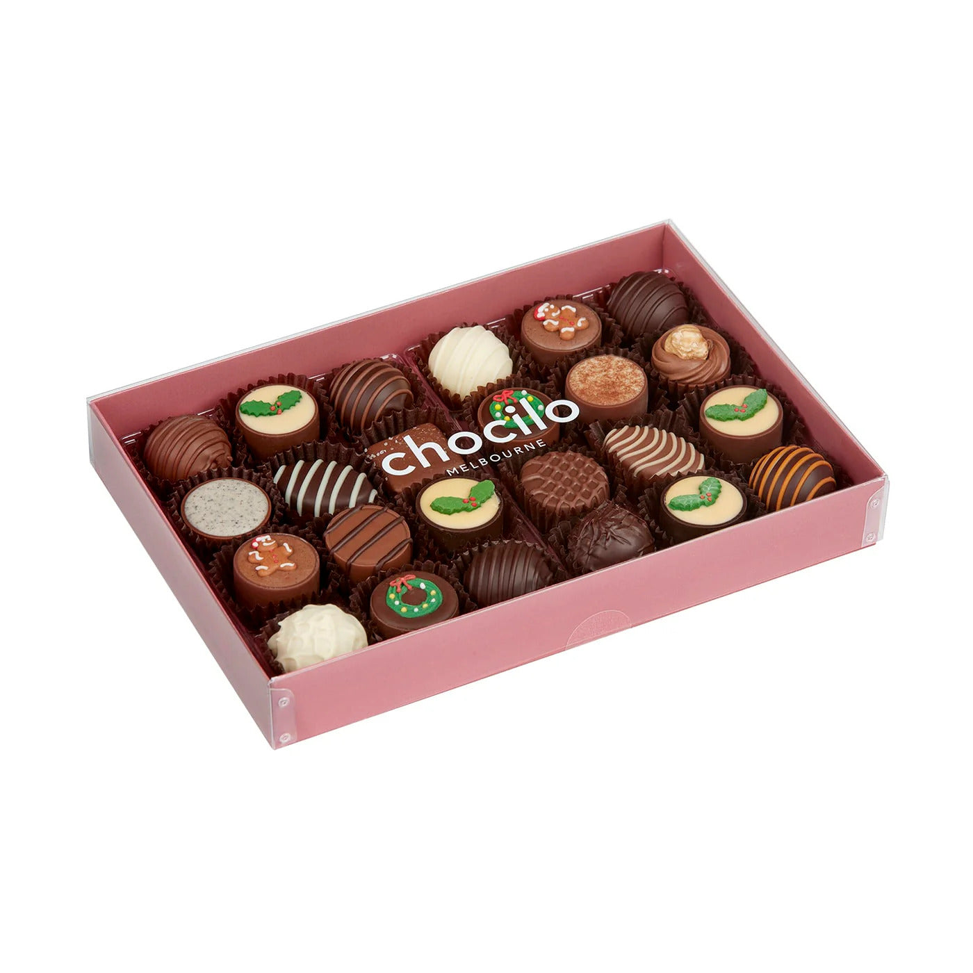 Choclio 24 Pack Christmas Chocolate Assortment - 285g