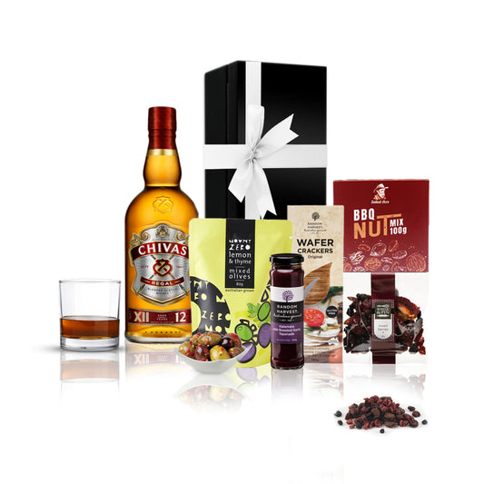 Whisky & Antipasto Gift Hamper Chivas Regal