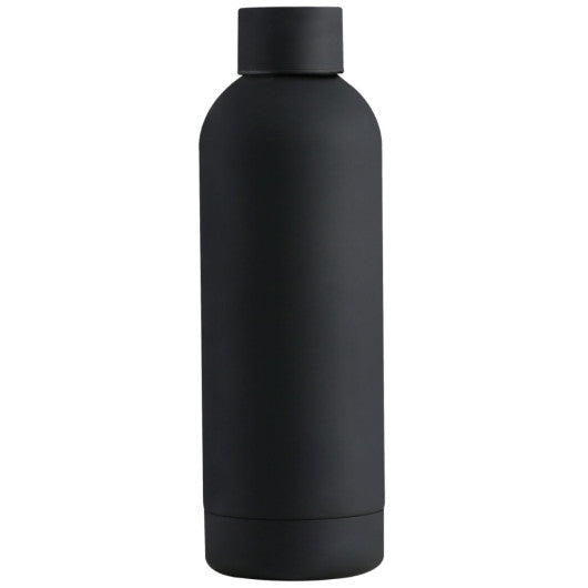 ALUMINIUM BOTTLE 600ML - Black