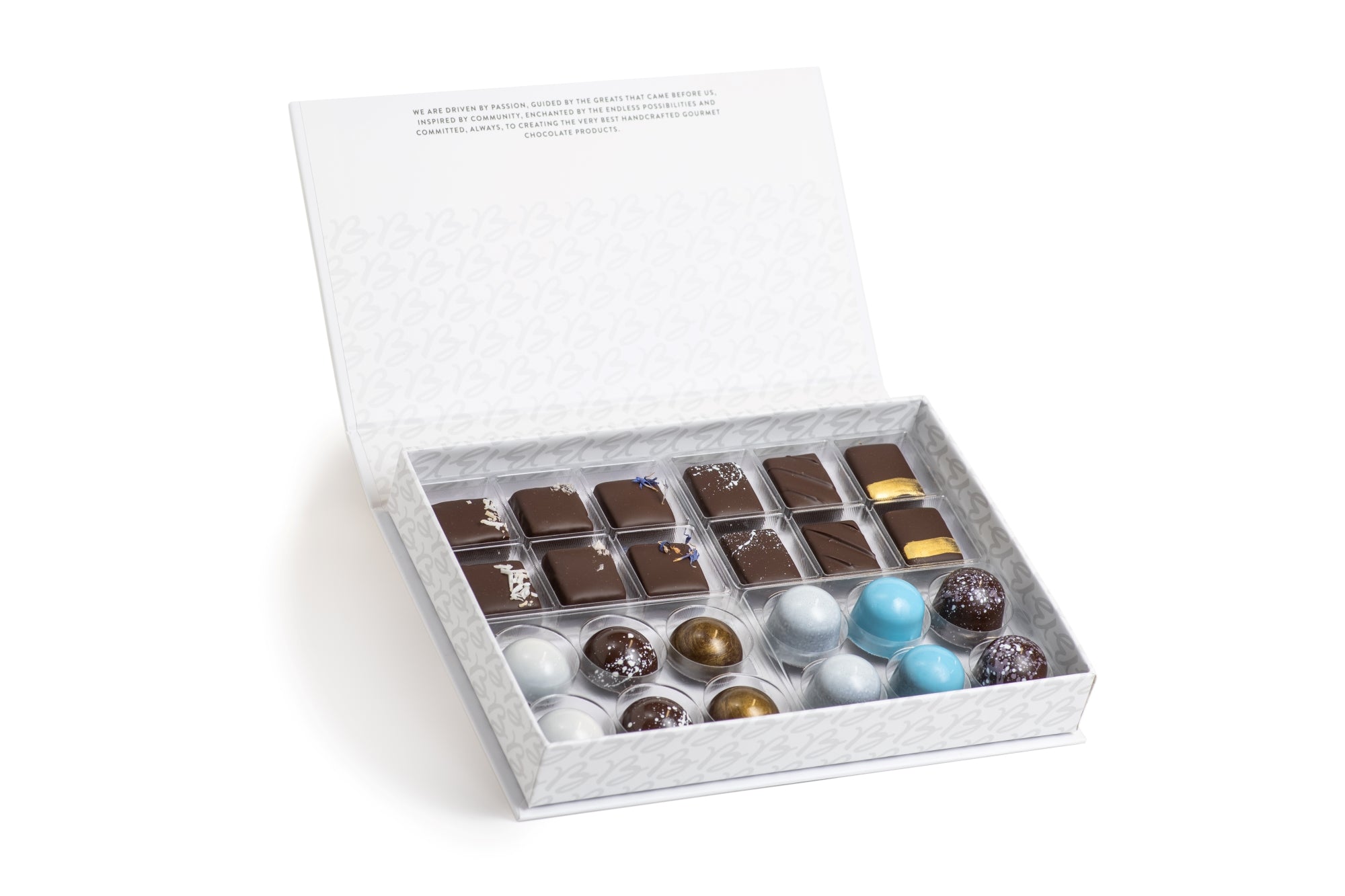 Byron Bay Cacao Variety Chocolate Box of 24