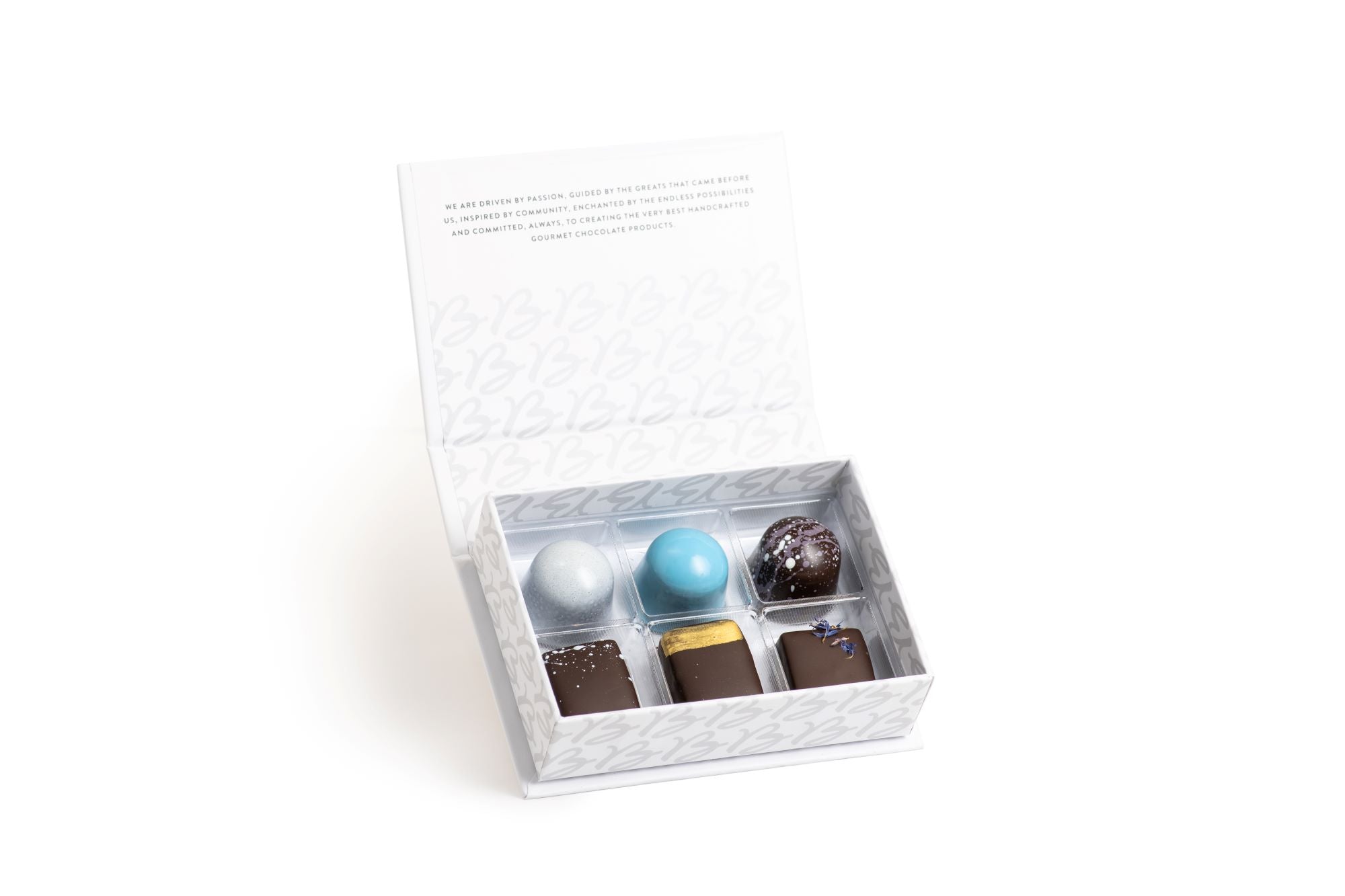 Byron Bay Cacao Variety Chocolate Box of 6