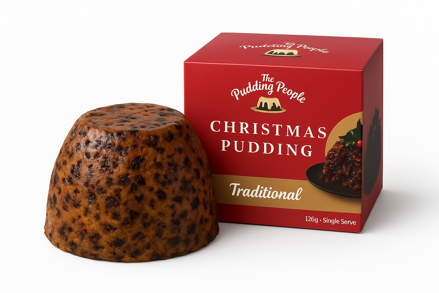 Traditional Christmas Plum Pudding 125g