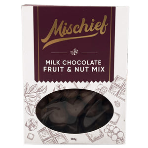 Milk Chocolate Fruit & Nut Mix 100g - Mischief