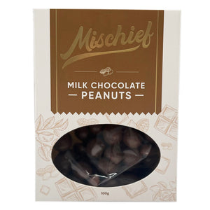 Milk Chocolate Peanuts 100g - Mischief