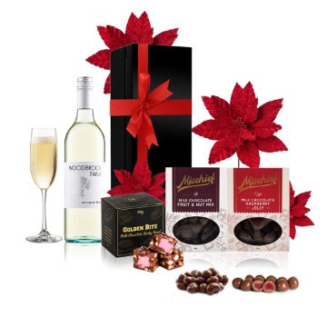 Festive Wine & Chocolate Gift Hamper