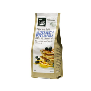 Organic Blueberry & Buttermilk Pancake Mix 400g – Whisk & Pin