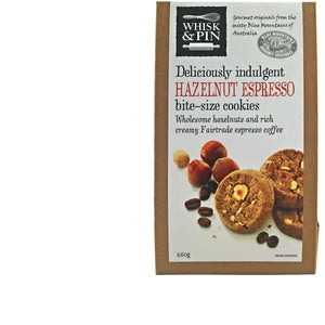 Hazelnut Espresso Cookies 260g – Whisk & Pin