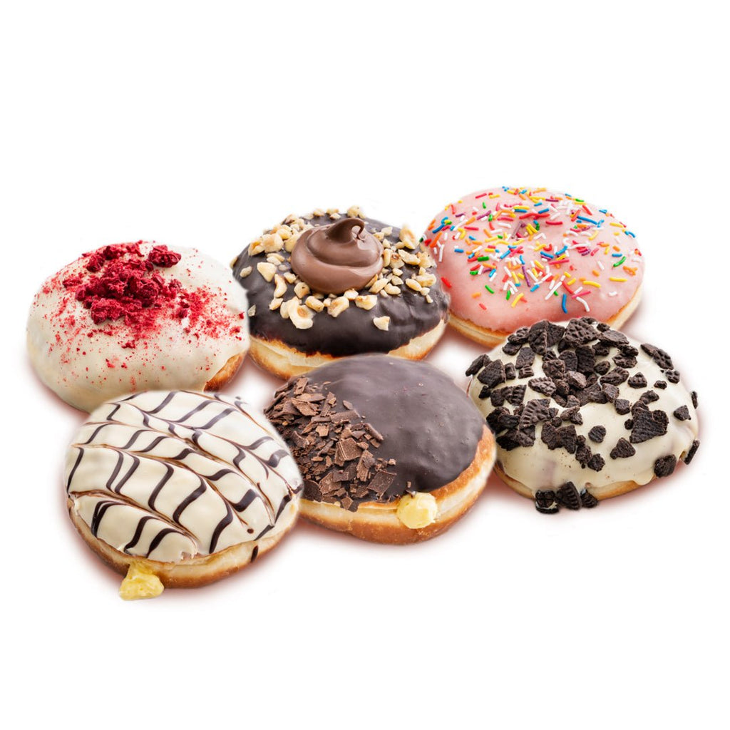 6 x Assorted Donuts | Same Day Delivery | Next Day Delivery – Purely ...