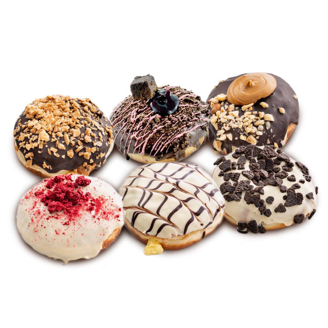 6 x Our Favourites Mix Donuts | Same Day Delivery | Next Day Delivery
