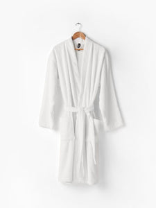 Luxury White Bath Robe - Linenhouse