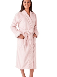 Blush Pink Loungewear Robe – Linenhouse