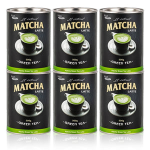 6 x Matcha Latte Green Tea 200g - Fraus