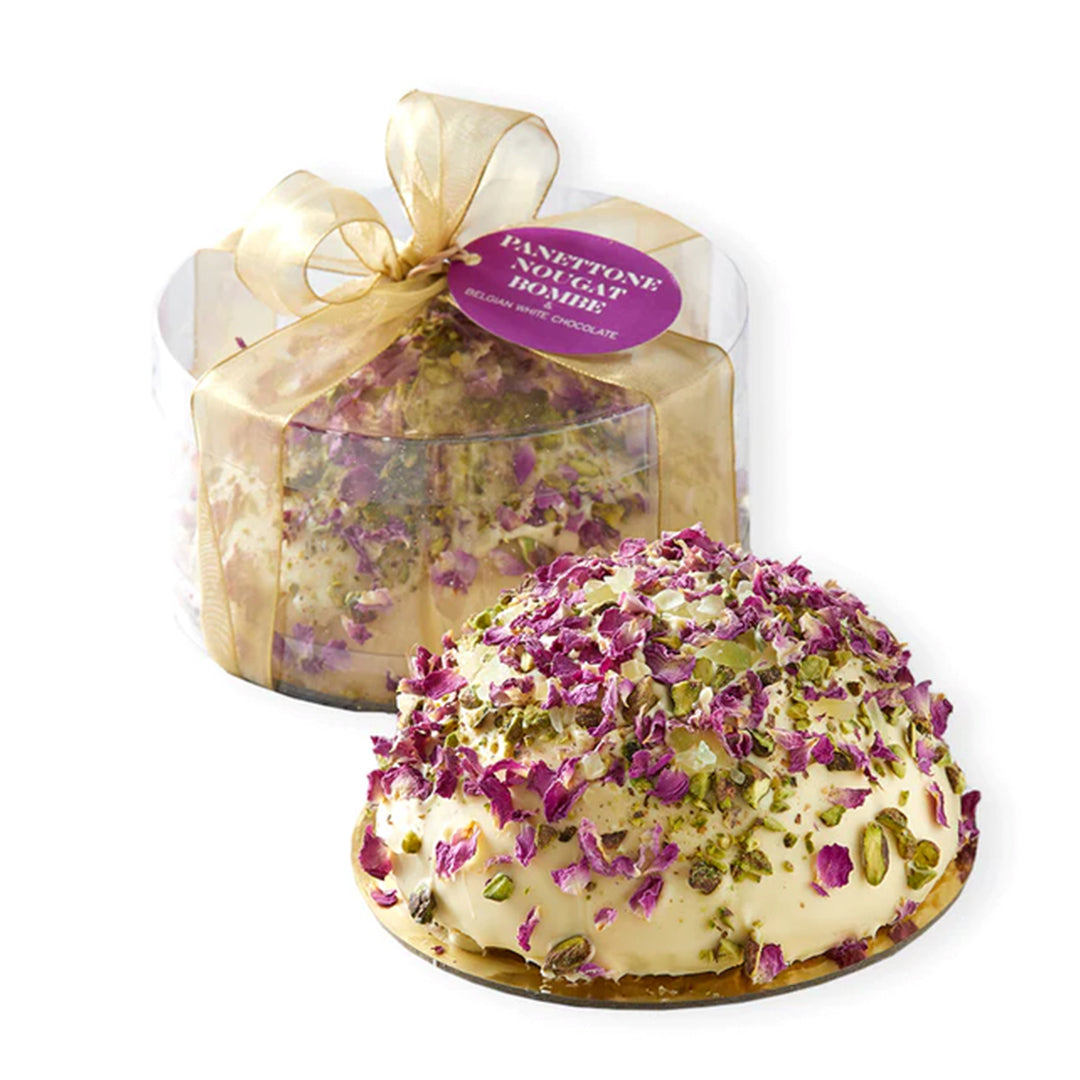 Panettone Nougat Cake 600g - Bramble & Hedge